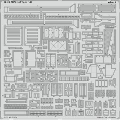 Eduard M3A2 Half Track 1/35 TAMIYA Eduard M3A2 Half Track 1/35 TAMIYA