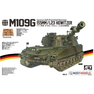 AFV Club M109G 155MM/L23 Howitzer Militärmodellbausatz AFV Club M109G 155MM/L23 Howitzer Militärmodellbausatz