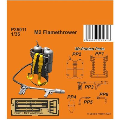 Special Hobby M2 Flamethrower 1/35 Special Hobby M2 Flamethrower 1/35