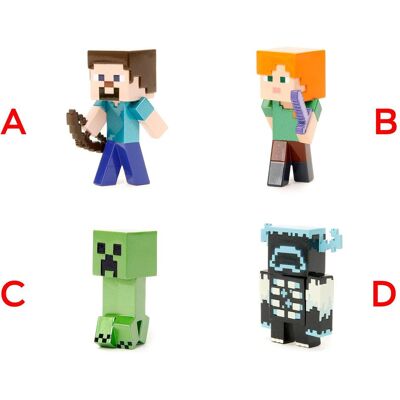 Jada Minecraft Figures 2,5" Jada Minecraft Figures 2,5"