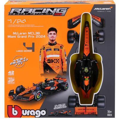 Bburago McLaren F1 MCL38 Kit Norris 2024 Bburago McLaren F1 MCL38 Kit Norris 2024