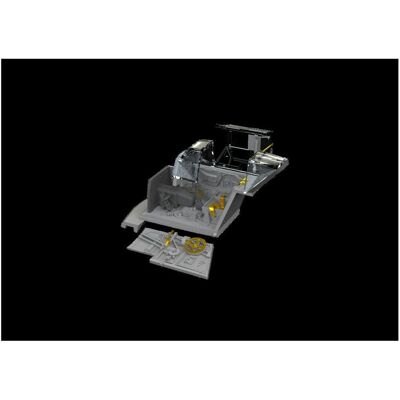 Eduard Bf 109G-2 cockpit PRINT 1/72 Eduard Bf 109G-2 cockpit PRINT 1/72