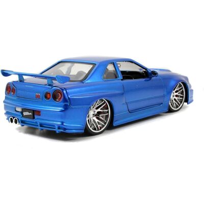 Jada Toys Nissan Skyline GT R R34 1:24 Maßstab - Modellauto Jada Toys Nissan Skyline GT R R34 1:24 Maßstab - Modellauto
