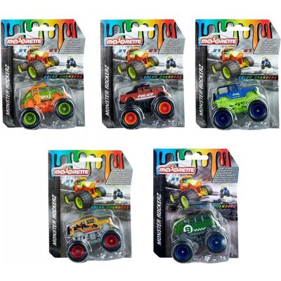 Majorette Monster Rockerz Color Changers, 5-sort. Majorette Monster Rockerz Color Changers, 5-sort.
