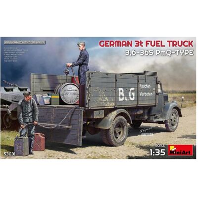 Mini art 1:35 Dt. Tankwagen 3t. 3,6-36S PmQ-Typ Mini art 1:35 Dt. Tankwagen 3t. 3,6-36S PmQ-Typ