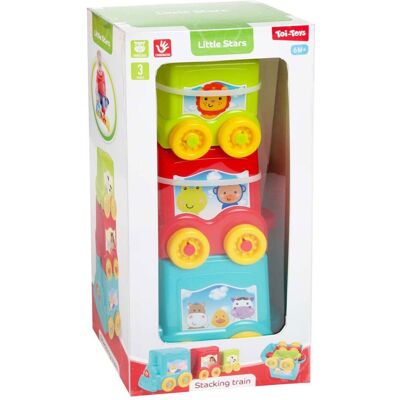 Toi-Toys - Little Stars - Multicolor - Stapelturm Toi-Toys - Little Stars - Multicolor - Stapelturm