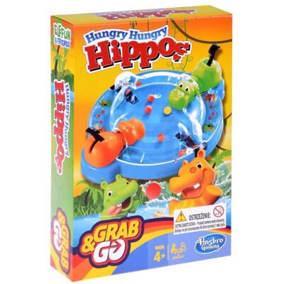 Hasbro Gra Hungry Hungry Hippo Grab and Go Hasbro Gra Hungry Hungry Hippo Grab and Go