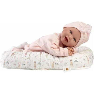 Llorens Mimi Babypuppe lachend mit Kokon 42cm Llorens Mimi Babypuppe lachend mit Kokon 42cm