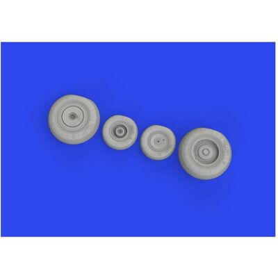 Eduard Mi-8MT wheels 1/48 ZVEZDA Eduard Mi-8MT wheels 1/48 ZVEZDA
