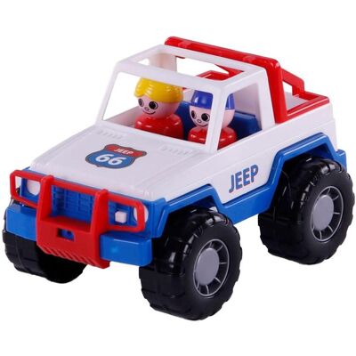 Polesie Cavallino Jeep mit 2 Spielfiguren Polesie Cavallino Jeep mit 2 Spielfiguren