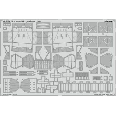 Eduard Hurricane Mk.I gun bays 1/48 HOBBY BOSS Eduard Hurricane Mk.I gun bays 1/48 HOBBY BOSS