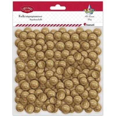 Teka Styroporkugeln, Goldmix, 20g Teka Styroporkugeln, Goldmix, 20g