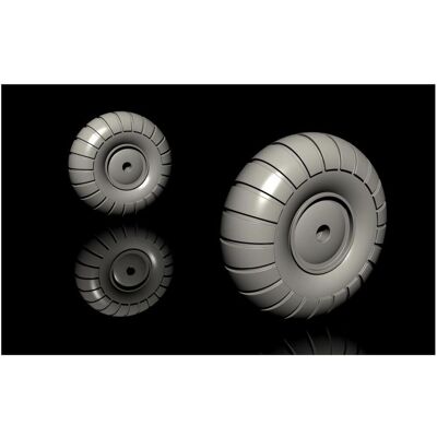 CMK Fw 189A-1/-2-Mainwheels Set/f.ICM kit CMK Fw 189A-1/-2-Mainwheels Set/f.ICM kit