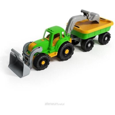 Adriatic Earthmoving Tractor With Trailer Adriatic Earthmoving Tractor With Trailer