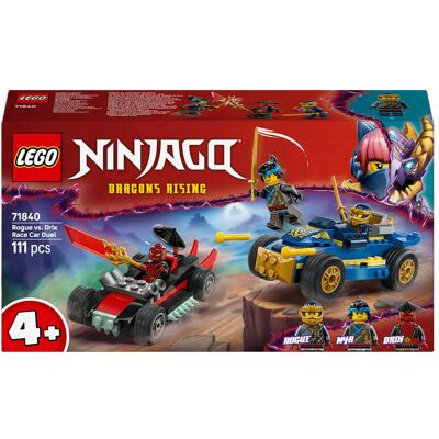 Action-Autorennen: Rogue vs. Drix (71840, LEGO Ninjago) Action-Autorennen: Rogue vs. Drix (71840, LEGO Ninjago)