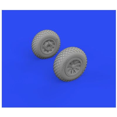 Eduard P-51B/C wheels diamond tread for ARMA HOBBY Eduard P-51B/C wheels diamond tread for ARMA HOBBY