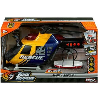 Nikko Emergency and Rescue Vehicles 30cm - Rescue Helicopter Nikko Emergency and Rescue Vehicles 30cm - Rescue Helicopter