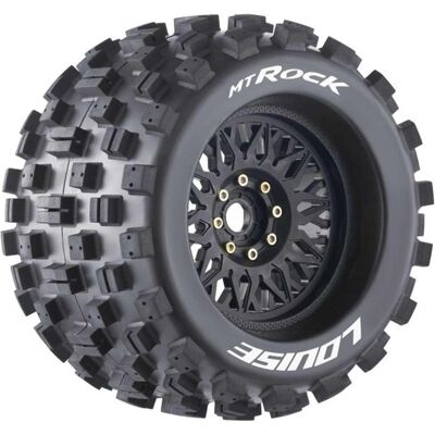 Louise MT-ROCK 1/8 SPORT (2) Uni-Sechskant tauschbar Felge schwarz 0 & 1/2 OFFSET HEX 17MM Louise MT-ROCK 1/8 SPORT (2) Uni-Sechskant tauschbar Felge schwarz 0 & 1/2 OFFSET HEX 17MM