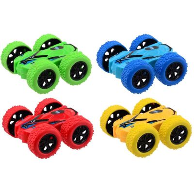 Johntoy Flip-Over-Reibungsautofarbe, 8,5 cm Johntoy Flip-Over-Reibungsautofarbe, 8,5 cm