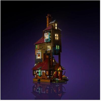 Light my bricks LMB 2.0 LED Licht Set für LEGO 76437 Harry Potter - Der Fuchsbau - Sammleredition Light my bricks LMB 2.0 LED Licht Set für LEGO 76437 Harry Potter - Der Fuchsbau - Sammleredition