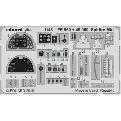 Eduard Spitfire Mk.I for Tamiya Eduard Spitfire Mk.I for Tamiya