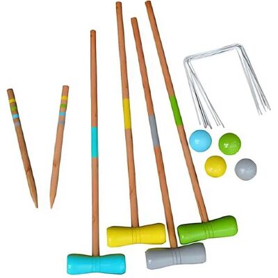 Happy People Krocketspiel (2 - 4 Spieler) Happy People Krocketspiel (2 - 4 Spieler)
