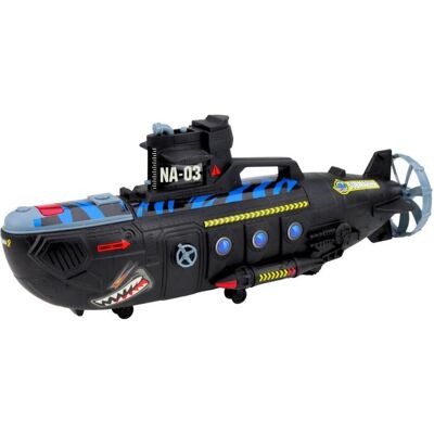 Lean Toys Leantoys Militär-U-Boot-Schwarzlichtgeräusche Lean Toys Leantoys Militär-U-Boot-Schwarzlichtgeräusche