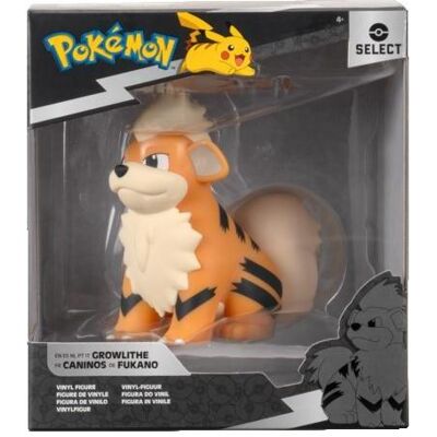 Jazwares Rei Toys Actionfigur Pokémon Select Growlithe, Vinyl Jazwares Rei Toys Actionfigur Pokémon Select Growlithe, Vinyl