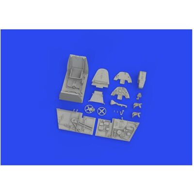 Eduard Bf 109F cockpit PRINT 1/48 Eduard Bf 109F cockpit PRINT 1/48