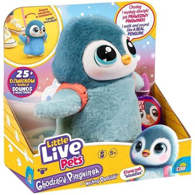 No Name Little Live Pets Interaktiv Maskot - Vandrende Pingvin No Name Little Live Pets Interaktiv Maskot - Vandrende Pingvin