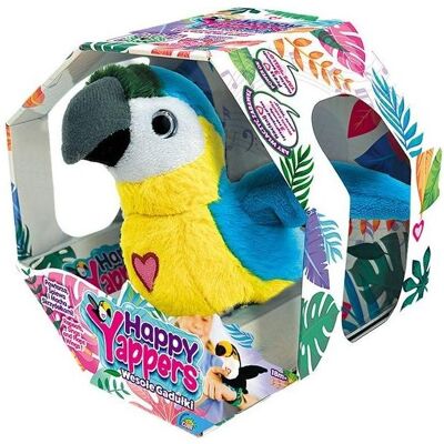 Cobi Interaktives Maskottchen „Happy Yappers“ - Blauer Papagei Cobi Interaktives Maskottchen „Happy Yappers“ - Blauer Papagei