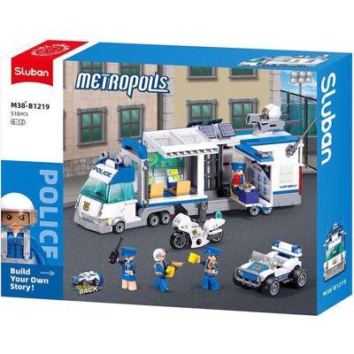 Sluban Metropolis M38-B1219 Mobile Kommandozentrale der Interventionseinheit Sluban Metropolis M38-B1219 Mobile Kommandozentrale der Interventionseinheit