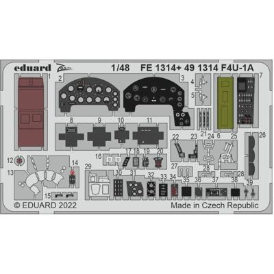 Eduard F4U-1A for HOBBY BOSS Eduard F4U-1A for HOBBY BOSS
