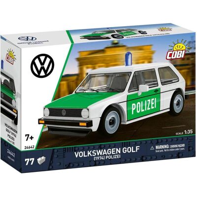 Cobi 77 PCS VOLKSWAGEN /24642/ GOLF (1974) POLIZEI Cobi 77 PCS VOLKSWAGEN /24642/ GOLF (1974) POLIZEI