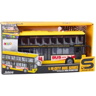 Lean Toys Doppeldeckerbus 1:16 mit Licht und Sound Lean Toys Doppeldeckerbus 1:16 mit Licht und Sound