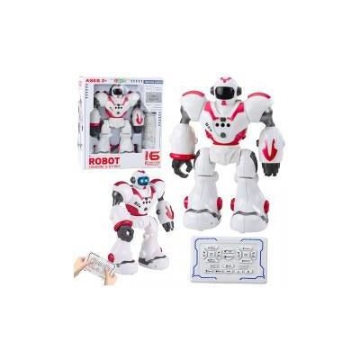 Lean Toys Interaktiver ferngesteuerter RC-Roboter mit 16 Funktionen, Licht- und Soundeffekten, pink Lean Toys Interaktiver ferngesteuerter RC-Roboter mit 16 Funktionen, Licht- und Soundeffekten, pink