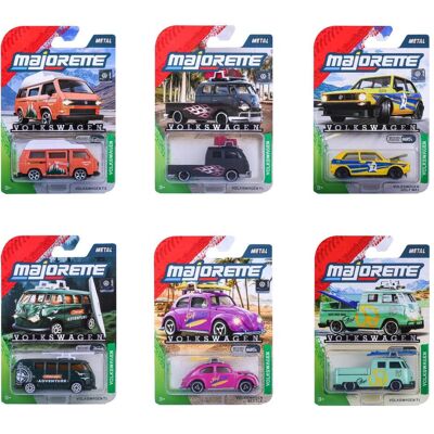 Majorette Volkswagen Premium Cars, 6-sort. Majorette Volkswagen Premium Cars, 6-sort.