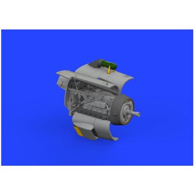 Eduard Bf 109G-2/G-4 engine PRINT 1/72 Eduard Bf 109G-2/G-4 engine PRINT 1/72
