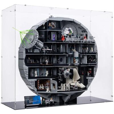 iDisplayit Acryl-Display für LEGO 75419 Star Wars - Todesstern (Mit schwarzem Boden) iDisplayit Acryl-Display für LEGO 75419 Star Wars - Todesstern (Mit schwarzem Boden)