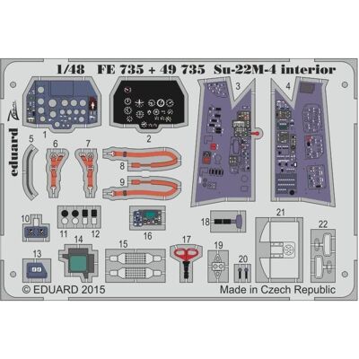 Eduard Su-22M-4 interior for Smer Eduard Su-22M-4 interior for Smer