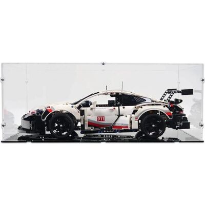 iDisplayit Acryl-Display für LEGO 42096 Porsche 911 RSR (mit schwarzem Boden) iDisplayit Acryl-Display für LEGO 42096 Porsche 911 RSR (mit schwarzem Boden)