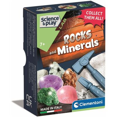 Clementoni Science&Play Geologisches Miniset: Gesteine und Mineralien Clementoni Science&Play Geologisches Miniset: Gesteine und Mineralien