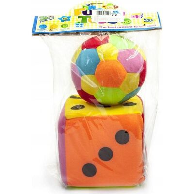 Teka Ball mit Würfeln Teka Ball mit Würfeln