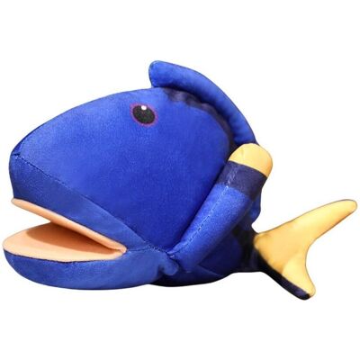 Lean Toys Plüschblaue Fischmaskottchenpuppe 25 cm (25 cm) Lean Toys Plüschblaue Fischmaskottchenpuppe 25 cm (25 cm)