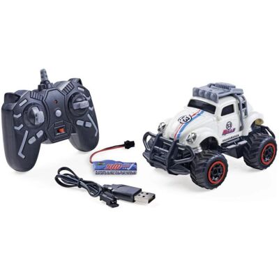 Carson 1:32 VW Beetle Rally 2.4GHz RTR weiss Carson 1:32 VW Beetle Rally 2.4GHz RTR weiss