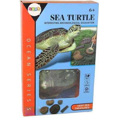 Lean Toys Ammoniten-Schildkröten-Ausgrabungsset Lean Toys Ammoniten-Schildkröten-Ausgrabungsset