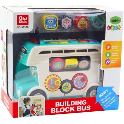 Lean Toys Leantoys Interaktiver Bus mit Licht und Ton Lean Toys Leantoys Interaktiver Bus mit Licht und Ton
