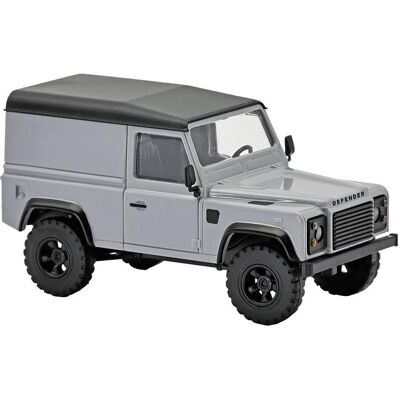Busch 54356 H0 PKW Modell Land Rover Defender 90 Kastenwagen, Silbergrau Busch 54356 H0 PKW Modell Land Rover Defender 90 Kastenwagen, Silbergrau