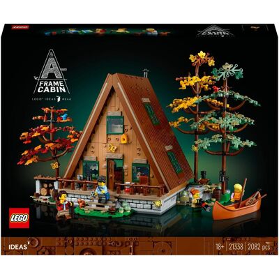 A-Frame-Kabine (21338, LEGO Ideas, LEGO Seltene Sets) A-Frame-Kabine (21338, LEGO Ideas, LEGO Seltene Sets)