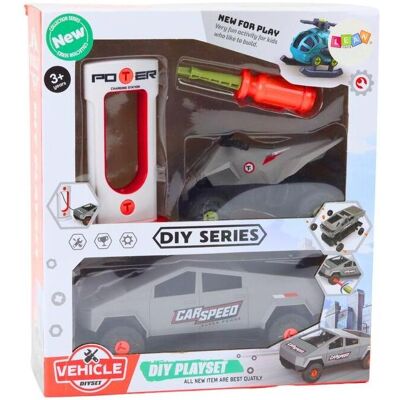 Lean Toys Ein Auto mit Quad und ein Abschleppwagen zur Demontage von Siwa Lean Toys Ein Auto mit Quad und ein Abschleppwagen zur Demontage von Siwa